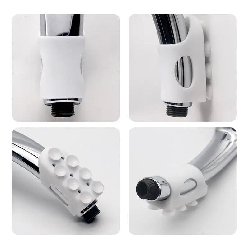 Set of 2 Bathroom Shower Head Holder, Suction Cup Wall Mounted Non-slip Stand Bracket, Bathroom Hooks Storage Organizer, Shower Nozzle Fixing Bracket, Silicone Shower Head Holder Set of 2 Bathroom Shower Head Holder, Suction Cup Wall Mounted Non-slip Stand Bracket, Bathroom Hooks Storage Organizer, Shower Nozzle Fixing Bracket, Silicone Shower Head Holder